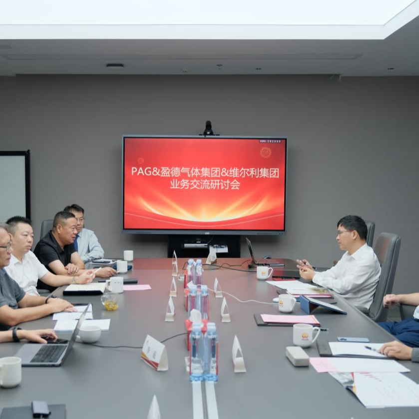 PAG、盈德气体集团与76net必赢官网环保集团座谈